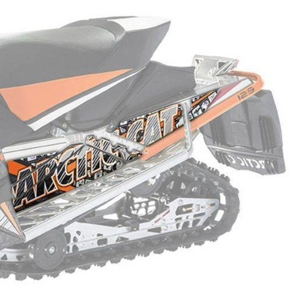 Ilc Replacement for Arctic CAT Tunnel Decal KIT - Throttle Orange - ZR F XF M 2012 TUNNEL DECAL KIT - THROTTLE ORANGE -  ZR F XF M 2